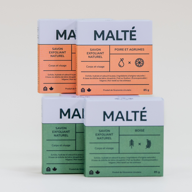 Savons hydratants et exfoliants - Offre