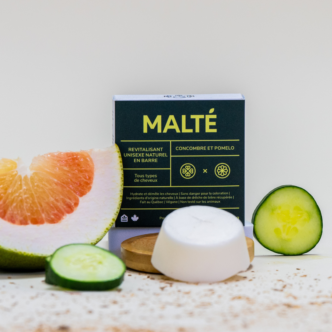 Revitalisant unisexe naturel hydratant et démêlant - Concombre & Pomelo