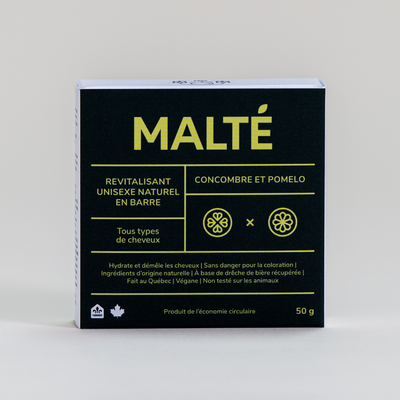 Revitalisant unisexe naturel hydratant et démêlant - Concombre & Pomelo