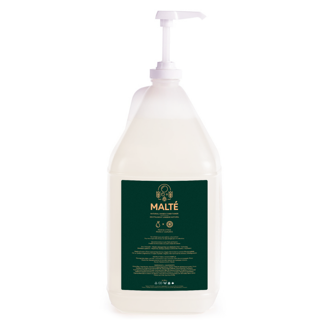 Revitalisant unisexe naturel hydratant et démêlant (Poire et Agrumes) - 3.78L
