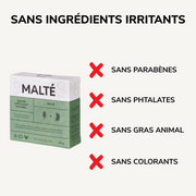 Savon naturel hydratant et exfoliant - Boisé