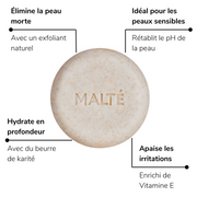 Savon naturel hydratant et exfoliant - Poire et Agrumes