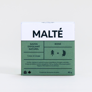 Savon naturel hydratant et exfoliant - Boisé