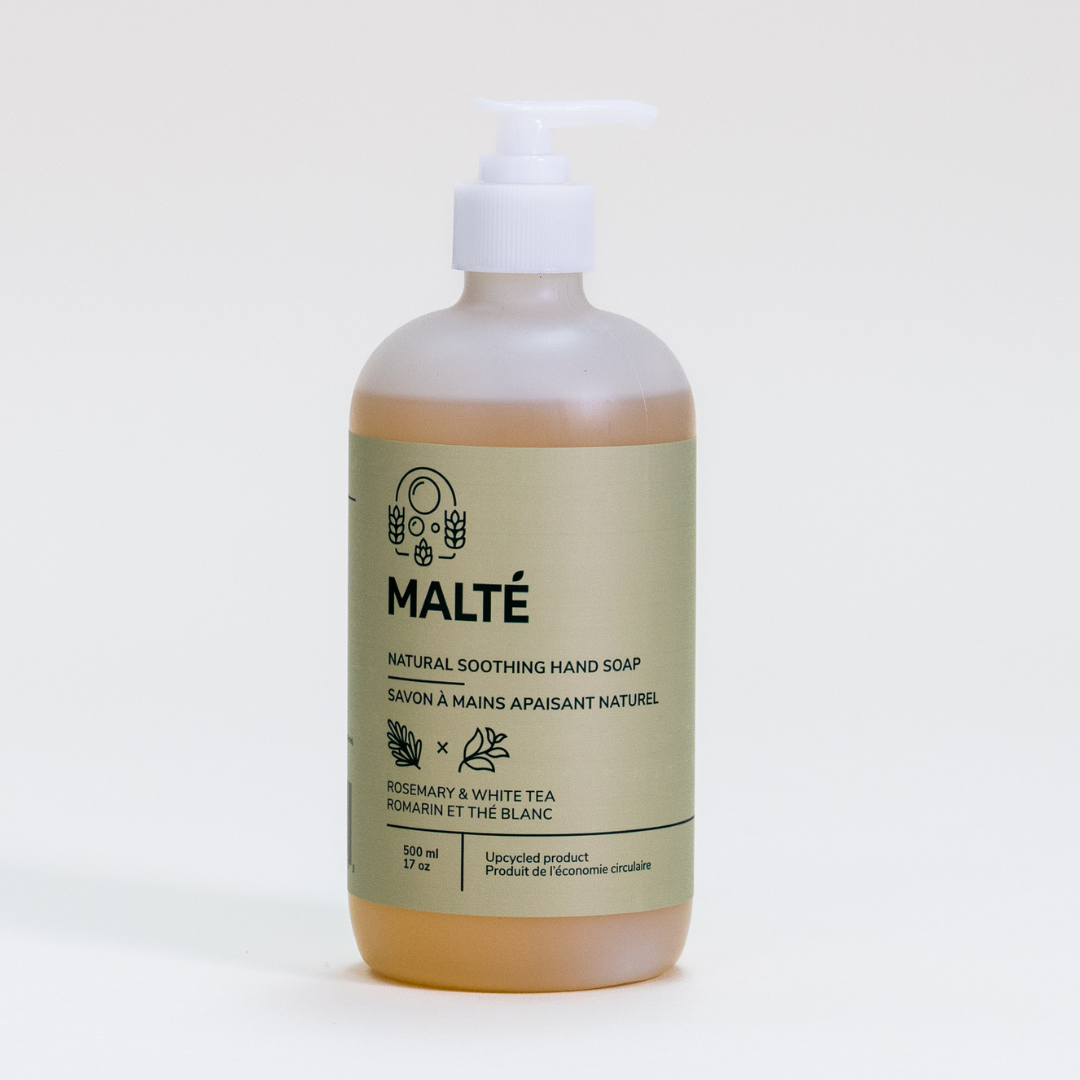 Savon à mains Naturel - Romarin et Thé Blanc